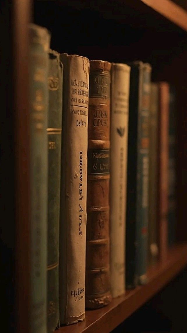Antique legal volumes on a shelf